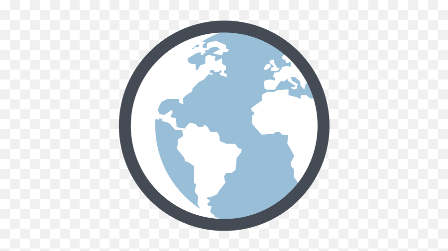 Globe Icon In Pastel Style - Transparent Earth Icon Png,Earth Icon
