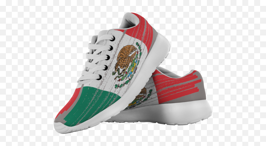 Download Hd Mexican Flag Shoes - Sneakers Transparent Png Sneakers,Mexican Flag Transparent
