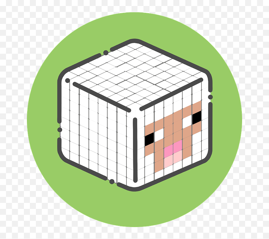Free Photo Icon Pixel Cube Design Video Game Minecraft - Minecraft Png,Minecraft Icon Picture