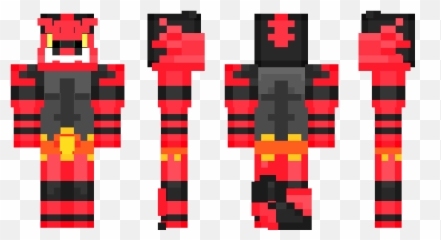 Incineroar - Minecraft Monster Hunter Skin Png,Incineroar Png