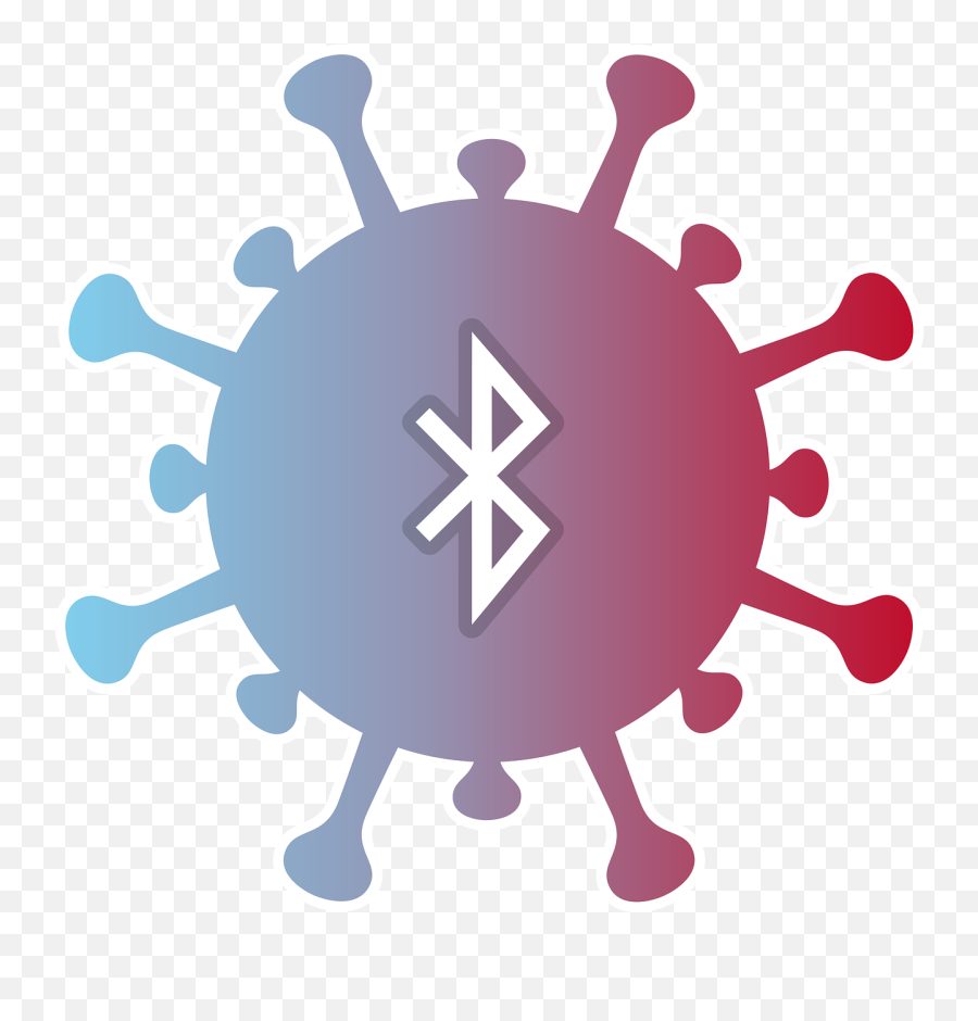 Bluetooth Corona App Virus - Free Vector Graphic On Pixabay Png,Ios Flat Icon