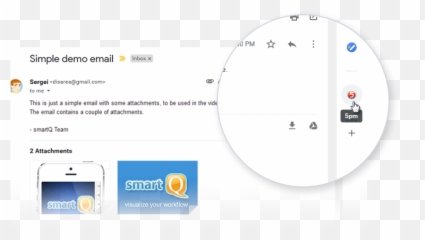 5pm Help Gmail Add - On Smartq Png,Gmail Png