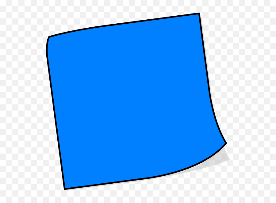 Sticky Note Png - How To Set Use Blue Sticky Note Svg Vector Blue Sticky Note Clipart,Sticky Note Transparent