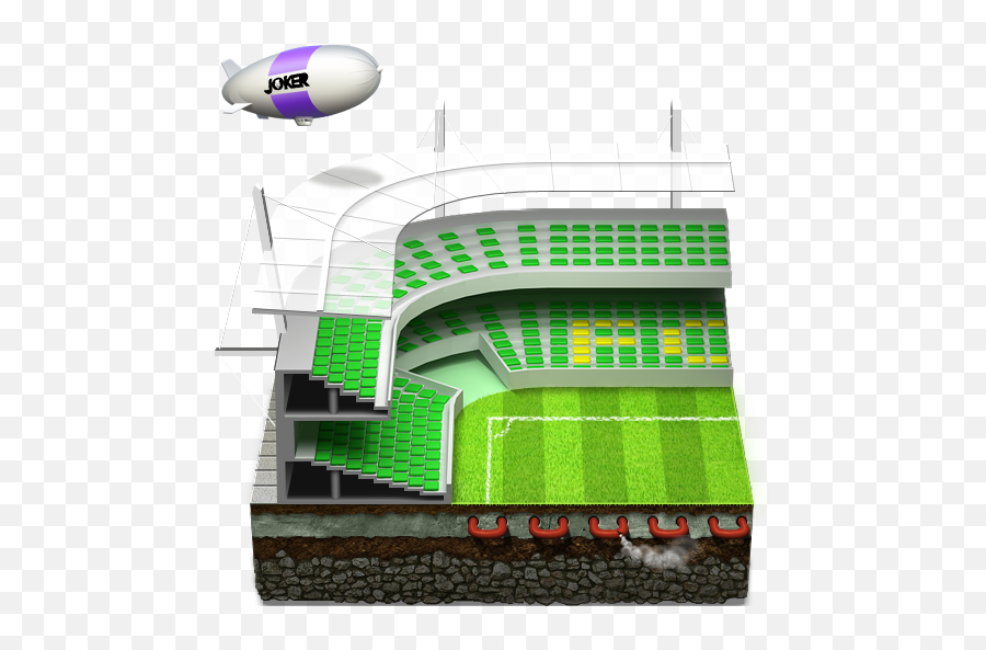 Soccer Football Stadium Icon - Sports Stadium Icon Png,Soccer Field Png