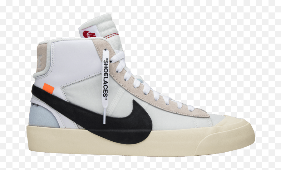 Off - Off White X Blazer Mid The Ten Png,White Nike Logo Transparent