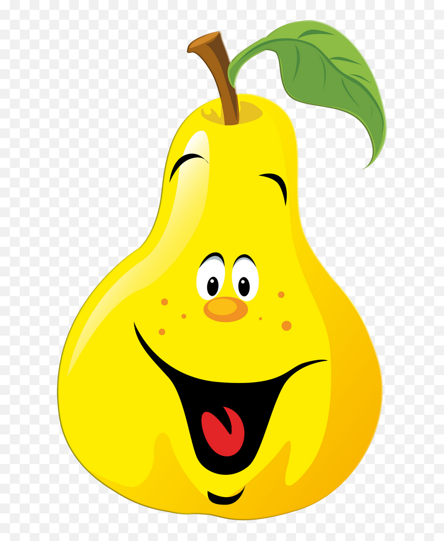 Fruits Clipart Smiley Transparent Free For - Fruits And Vegetables Cartoon  Individual Png,Fruit Png Images - free transparent png images 