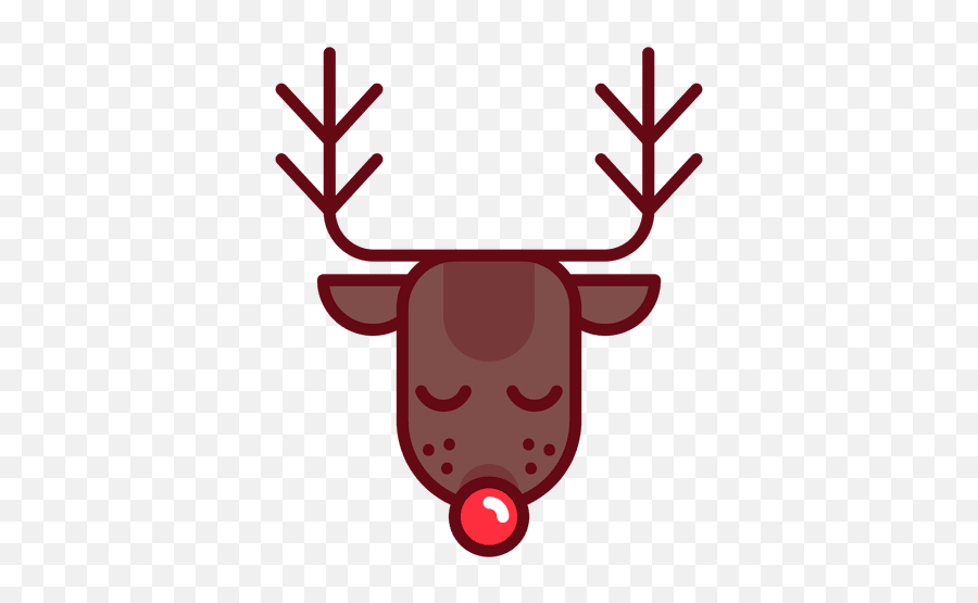 Christmas Rudolph Reindeer - Imagenes De Un Venado De Navidad Png,Rudolph Png