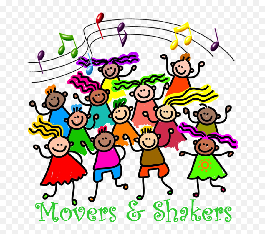 Movers U0026 Shakers Logo - Music Notes Clipart Full Size Music Notes Png,Music Note Logo
