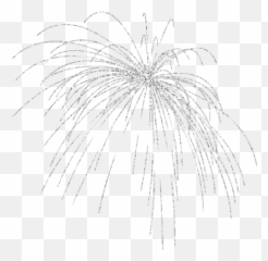 Silver Fireworks Png 1 Image - Fireworks Clipart