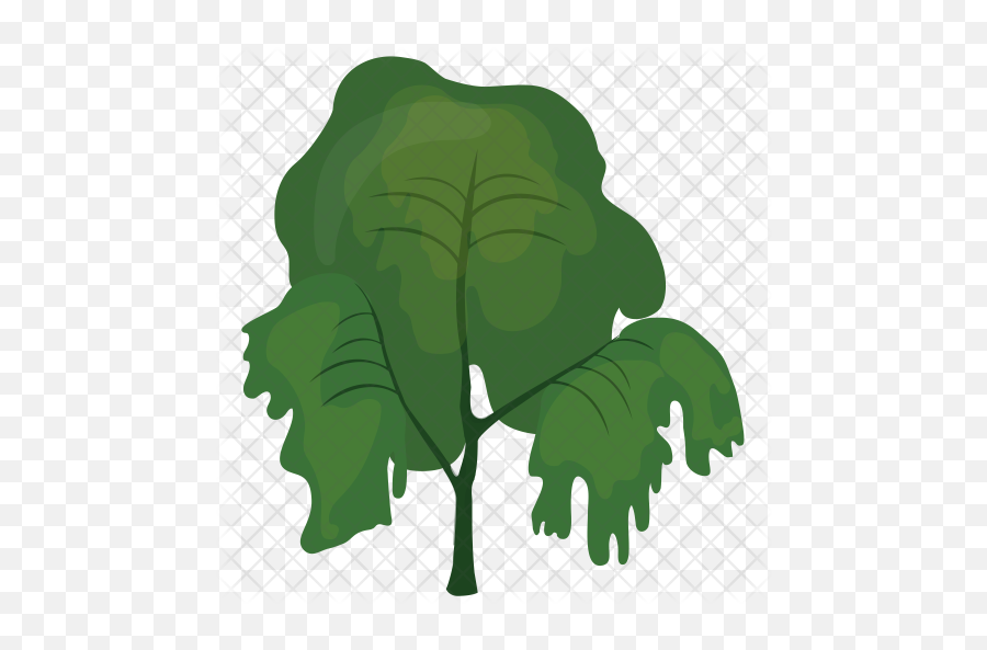 Weeping Willow Tree Icon Of Flat Style - Illustration Png,Weeping Willow Png