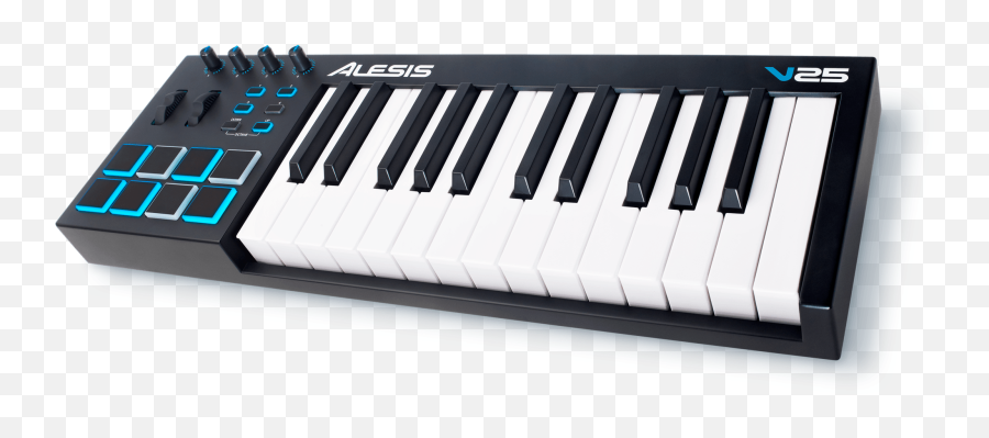 Alesis V25 25 - V25 Alesis Png,Music Keyboard Png