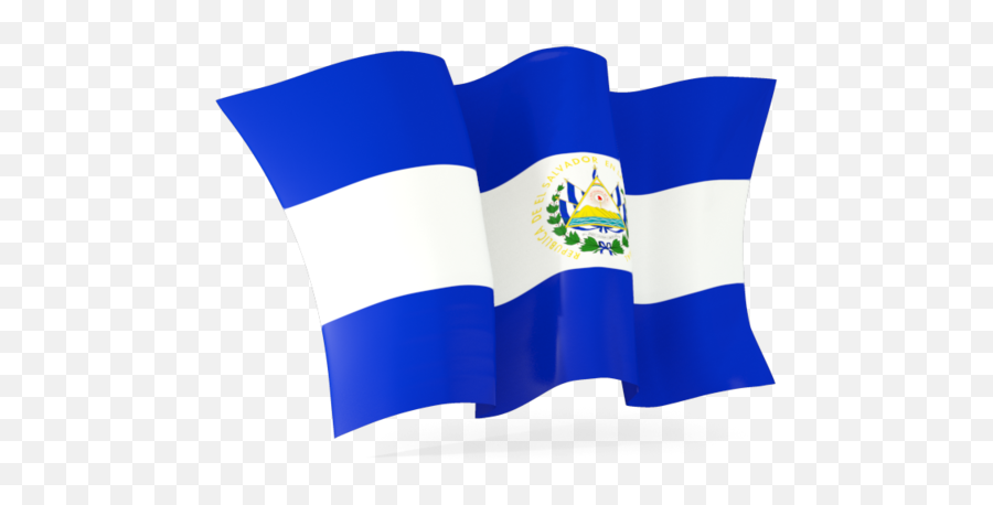 Waving Flag - El Salvador Flag Waving Png,El Salvador Flag Png