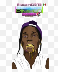 Png Asap Rocky - Asap Rocky Cartoon Drawing,Rocky Png