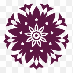 Indian Holi Mandala Icon - Transparent PNG u0026 SVG vector file Illustration