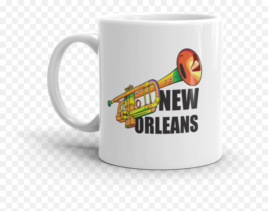Trumpet New Orleans Mug - Good News Club Png,Trumpet Transparent