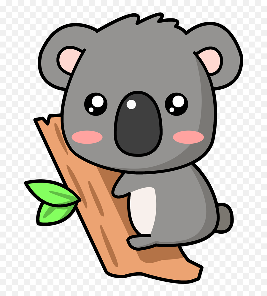 Free Koala Cliparts Download Clip Art - Cute Cartoon Koala Bear Png,Koala Transparent