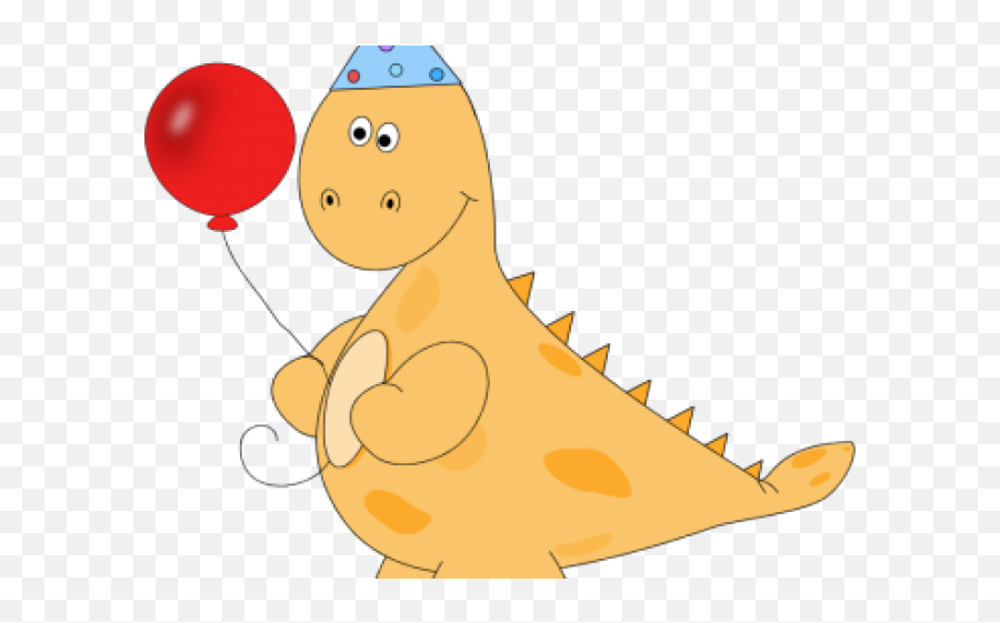 Toddler Party Cliparts - Dinosaur With Birthday Hat Clipart Png,Birthday Hat Transparent Background
