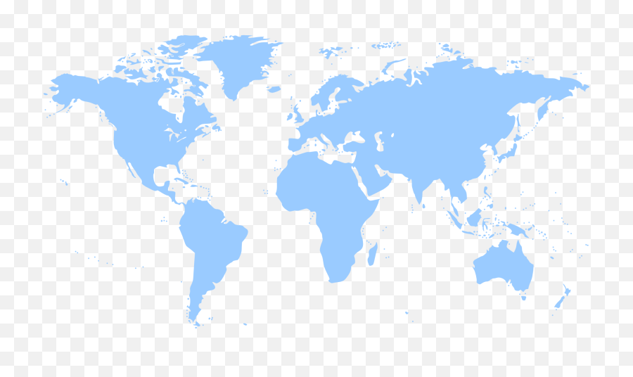 World Map Clipart Png Image - Transparent Map Of World,World Clipart Png