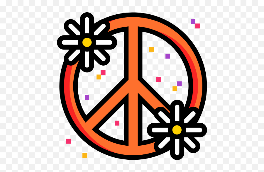 Peace Sign Png Icon - Simbolos Amor Y Paz,Peace Sign Transparent Background
