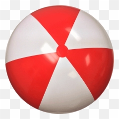 48 Red White Beach Balls Clipart - Red And White Beach Ball Png,Beach Ball Png