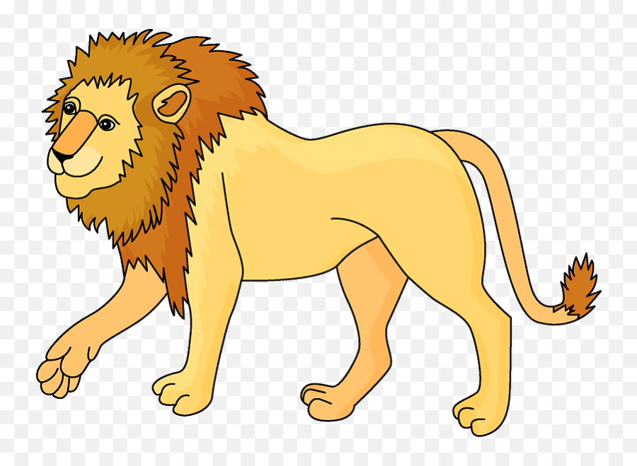 Lion Clipart Free Download Transparent Png Creazilla - Masai Lion,Lion Clipart Png
