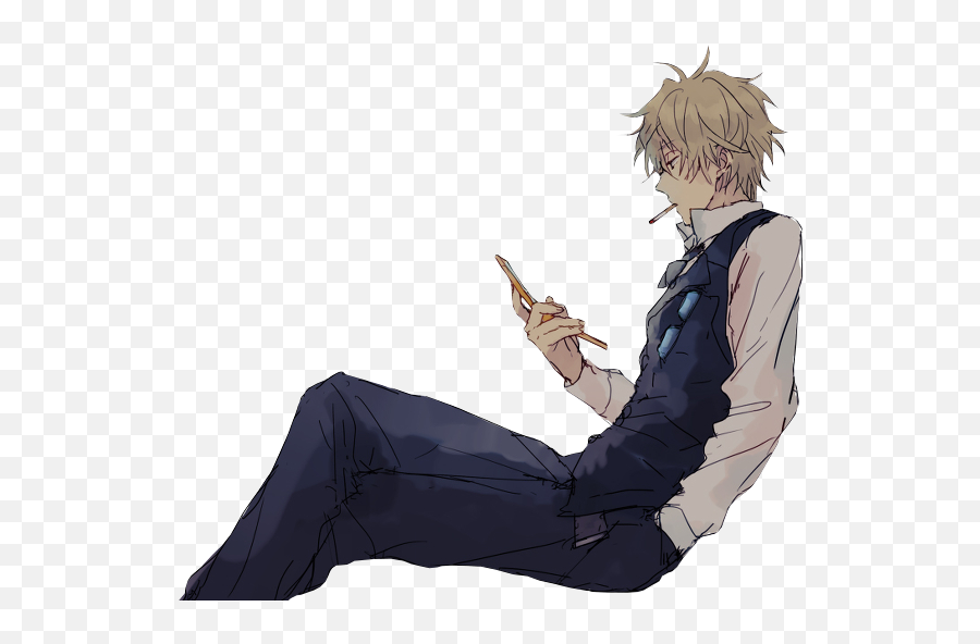 Hot Anime Guys That I Find Attractive - Durarara Shizuo Fanart Png,Anime Guy  Png - free transparent png images 