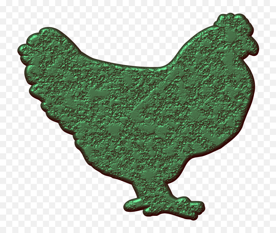 Green Hen Png 1024 - Chicken,Hen Png