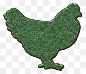 Green Hen Png 1024 - Chicken,Hen Png