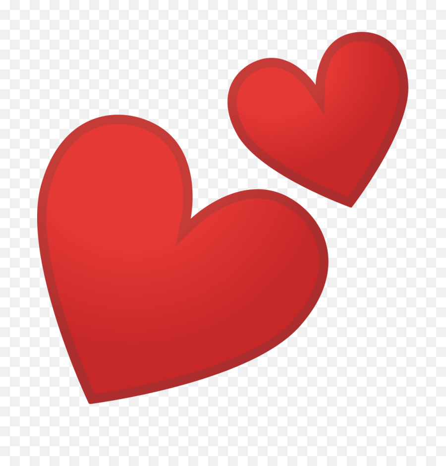 Two Hearts Emoji Meaning With Pictures From A To Z - Two Red Hearts Emoji Png,Emoji Hearts Transparent