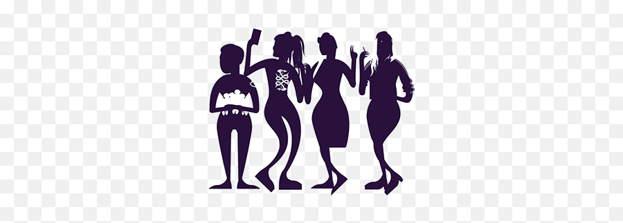 24h Party People - Silhouette Png,Party People Png