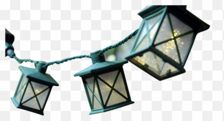 Colonial Lantern String Lights - Triangle png