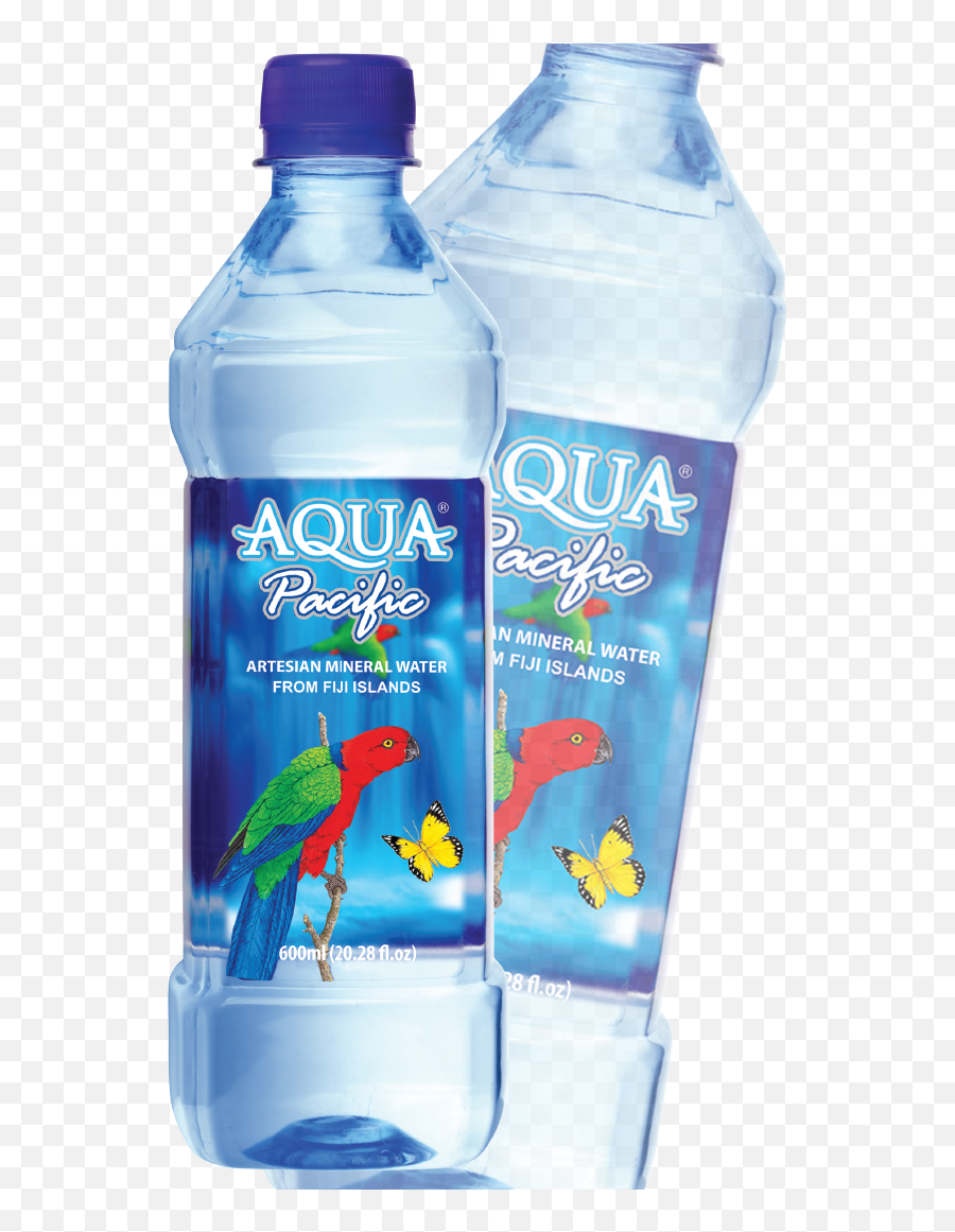 Aqua Pacific Natural Fijian Mineral Water - Plastic Bottle Png,Fiji Water Png