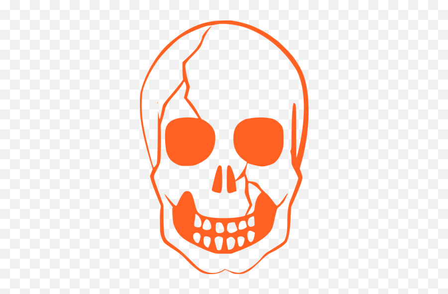 Skull 037 Icons - Szablon Czaszka Png,Skull Icon Png