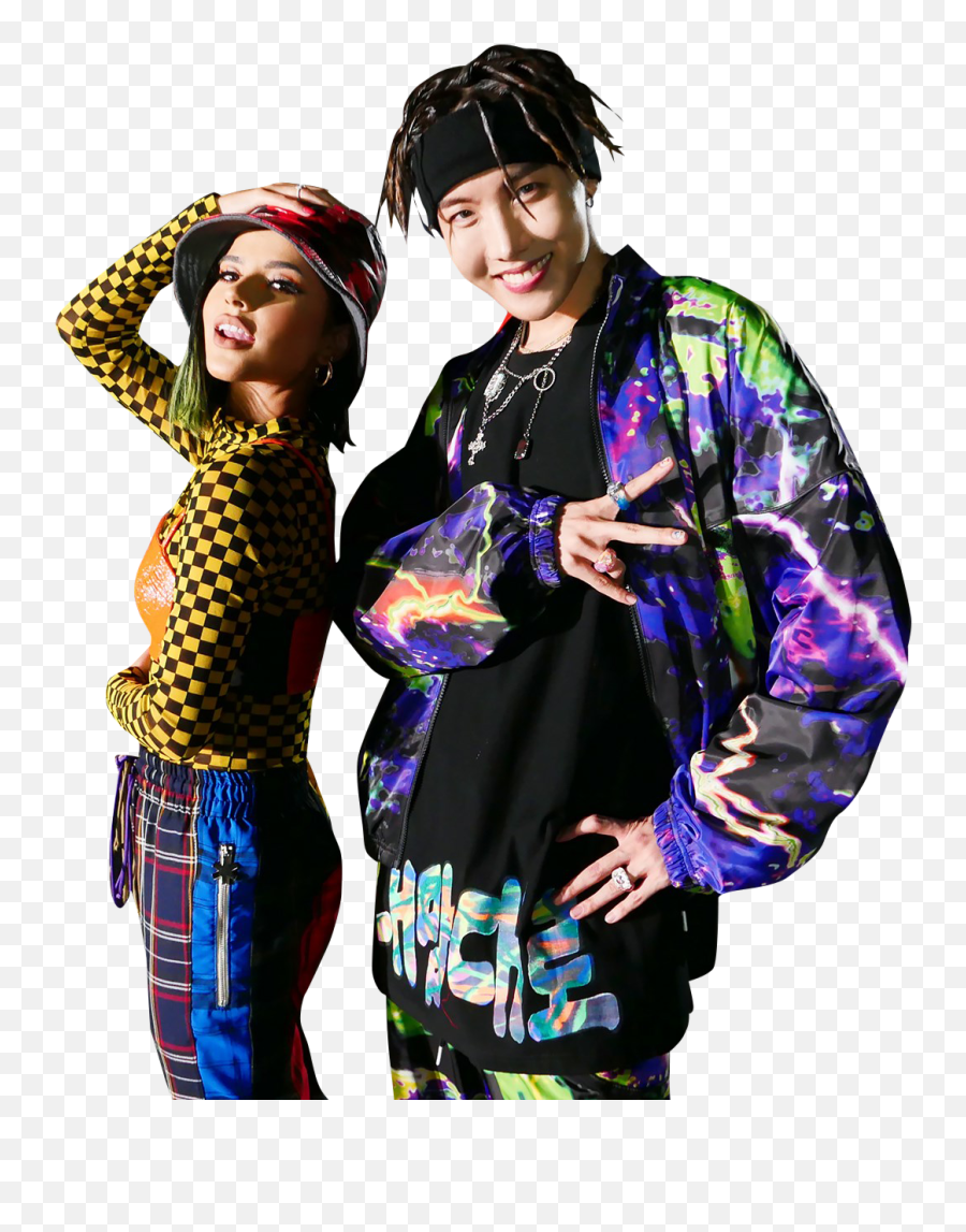 Bts Kpop Btsjhope Chicken Sticker - J Hope Y Becky G Png,Becky G Png