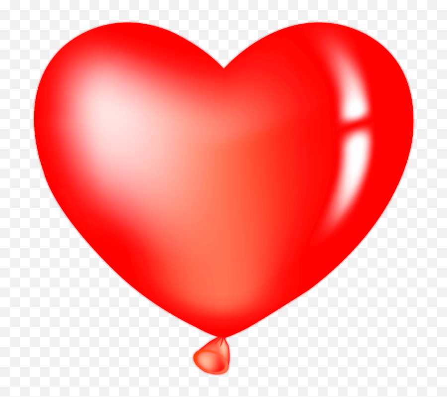 Red Heart Balloon Clipart Png Image Free Download Searchpngcom - Red Heart Balloon Cliparts,Balloon Clipart Png
