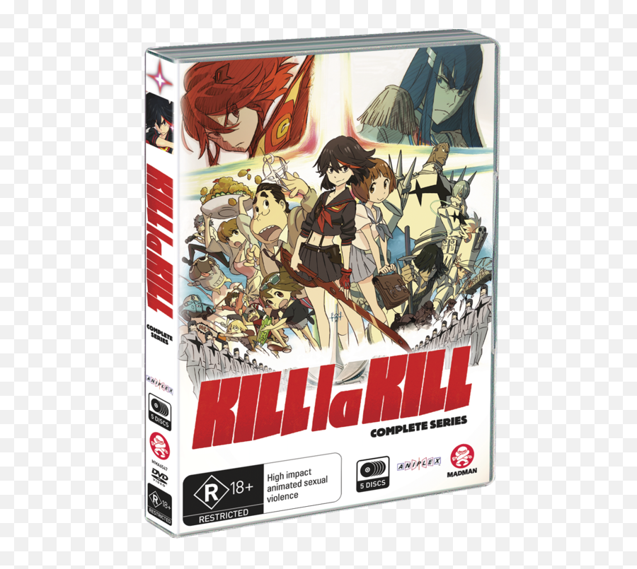 Kill La Complete Series - Dvd Kill La Kill Complete Series Png,Ryuko Matoi Png