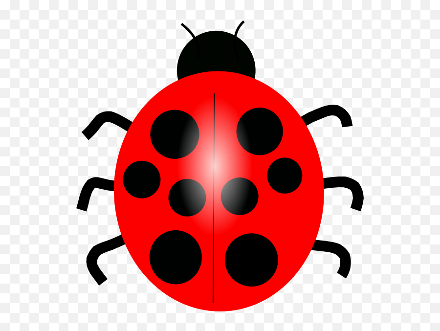 Red Ladybug Transparent Images Png Mart - Lady Bird Clip Art,Lady Bug Png