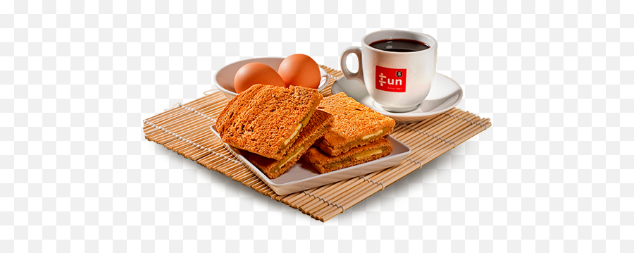 Fun Toast - Kaya Butter Toast Set Png,Toast Png