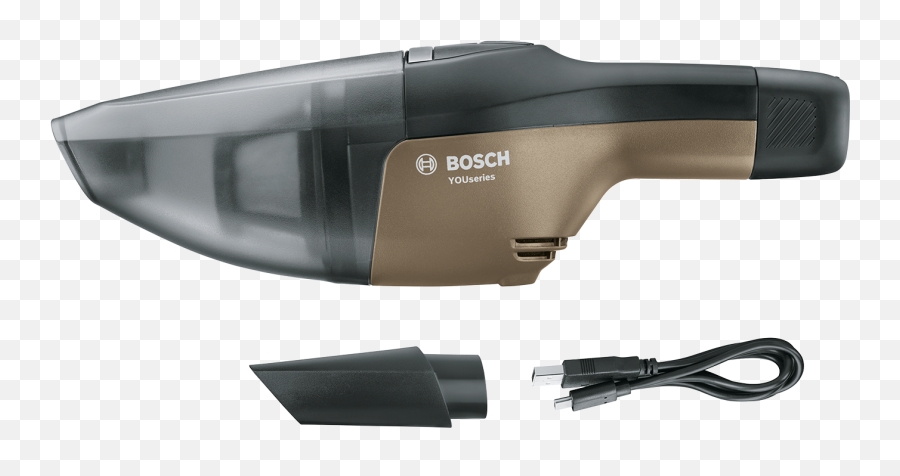 Bosch Youseries Vac Handheld Vacuum Cleaner Goldblack - Bosch Youseries Vac Png,Vacuum Png