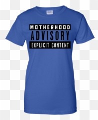 Parental Advisory Explicit Content Png - Active Shirt Parental Advisory