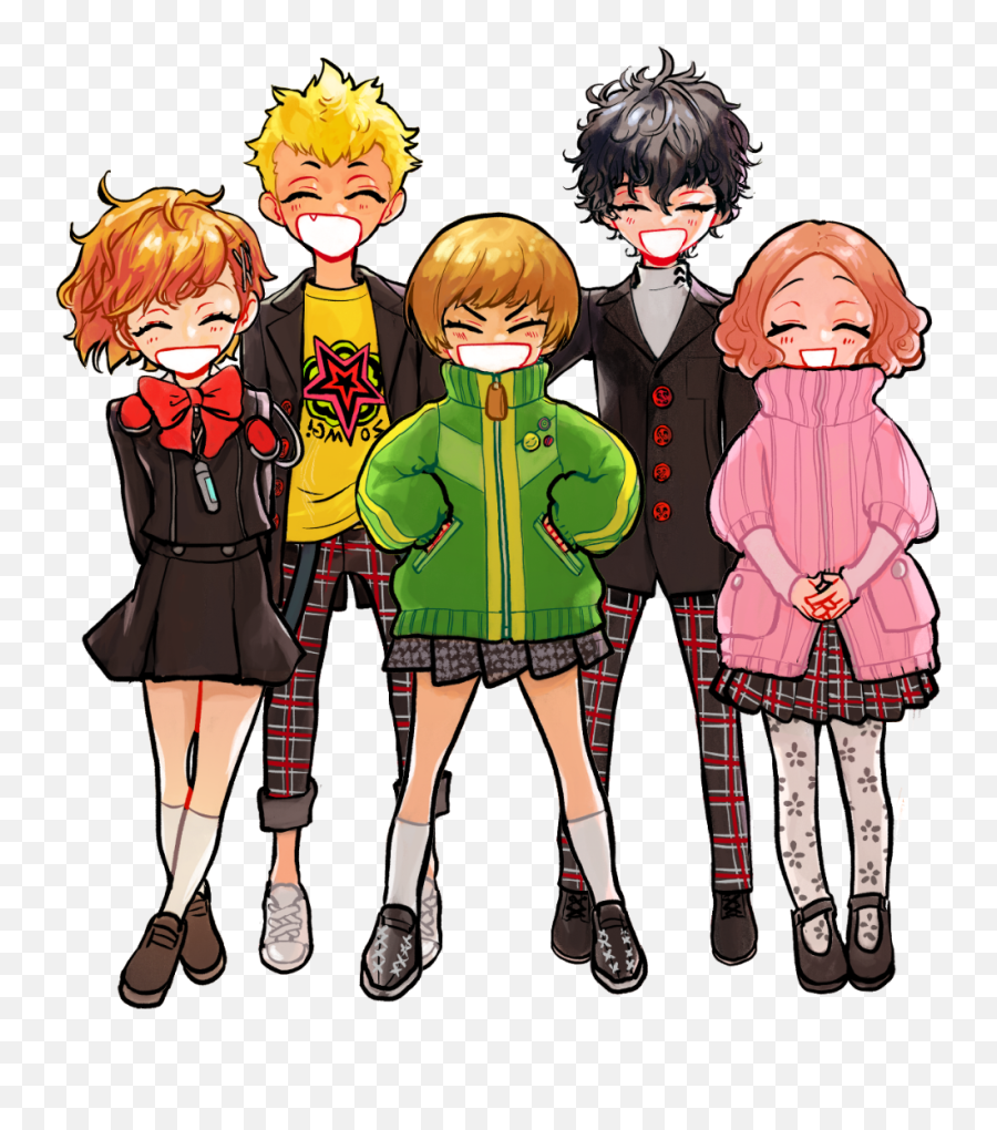 Persona 5 Sunshine Crew Charms - Cartoon Png,Persona 5 Png