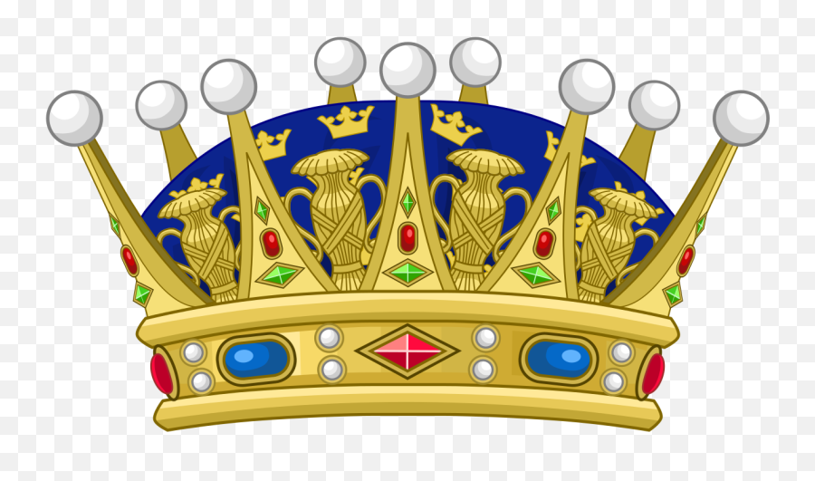 Fileducal Crown Of Sweden Ströhlsvg - Wikimedia Commons Transparent Prince Crown Png,Crown Transparent