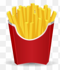 French Fries Vector Png Clipart - French Fries Clipart,French Fries Transparent