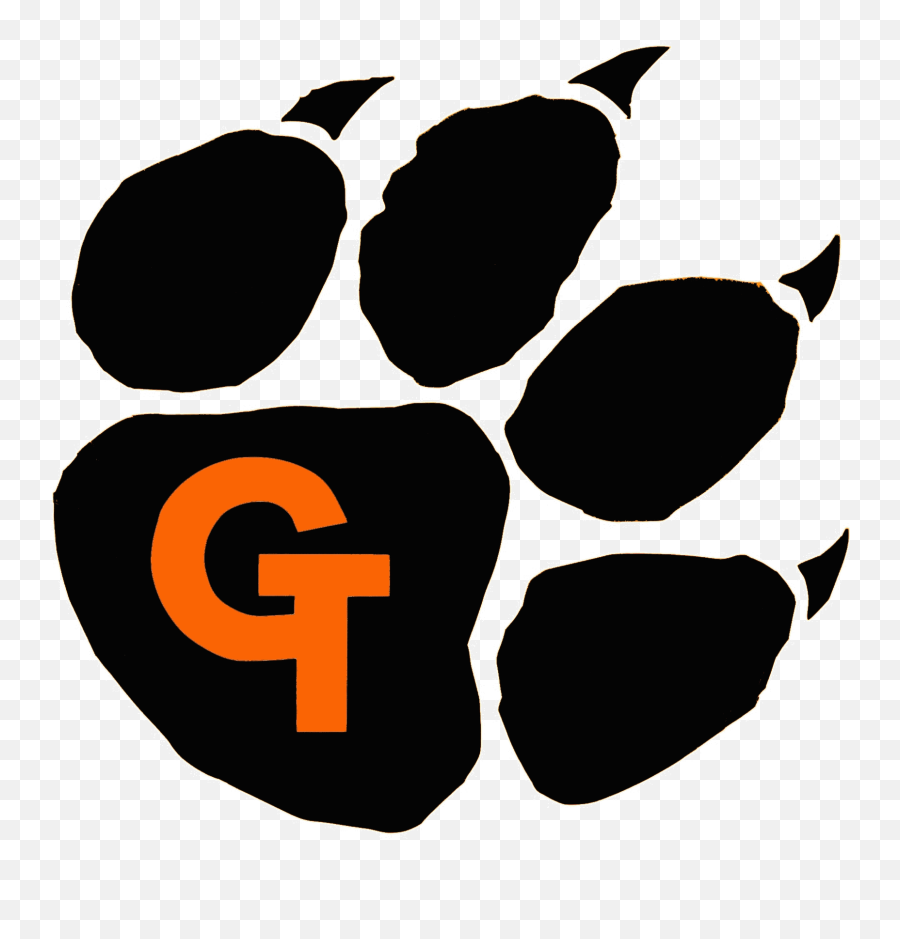 Tiger Paw Print Logo Free Image - Grant Public Schools Michigan Png,Paw Print Logo