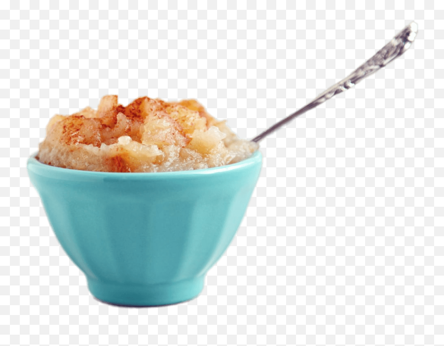 Bowl Of Applesauce Transparent Png - Cobbler,Bowl Of Cereal Png