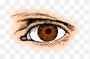 Graphic Design Close Up Eye Png Clipart - Eye Close Up Clipart,Eyelid Png