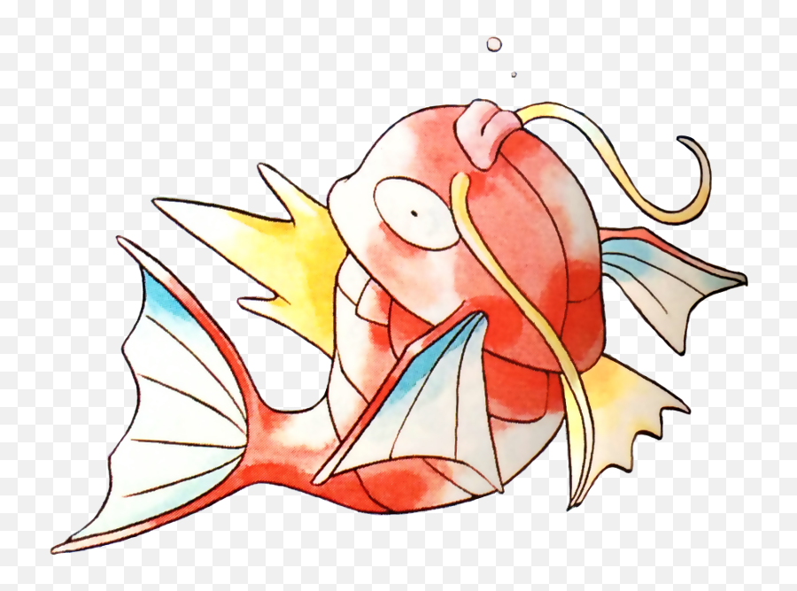 Download Magikarp Pokemon Red And Blue - Magikarp Red And Blue Png,Magikarp Png