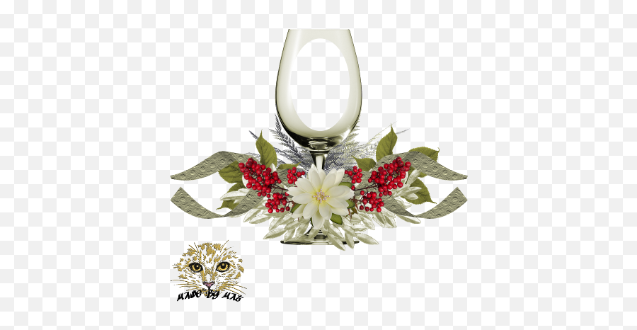 Miriams - Scrap A Wineglass Cluster Frame Rose Png,Wine Glass Transparent Background