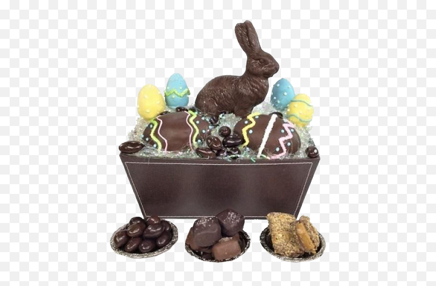 Easter Chocolate Basket Png Transparent Photo Real - Chocolate Truffle,Easter Basket Png