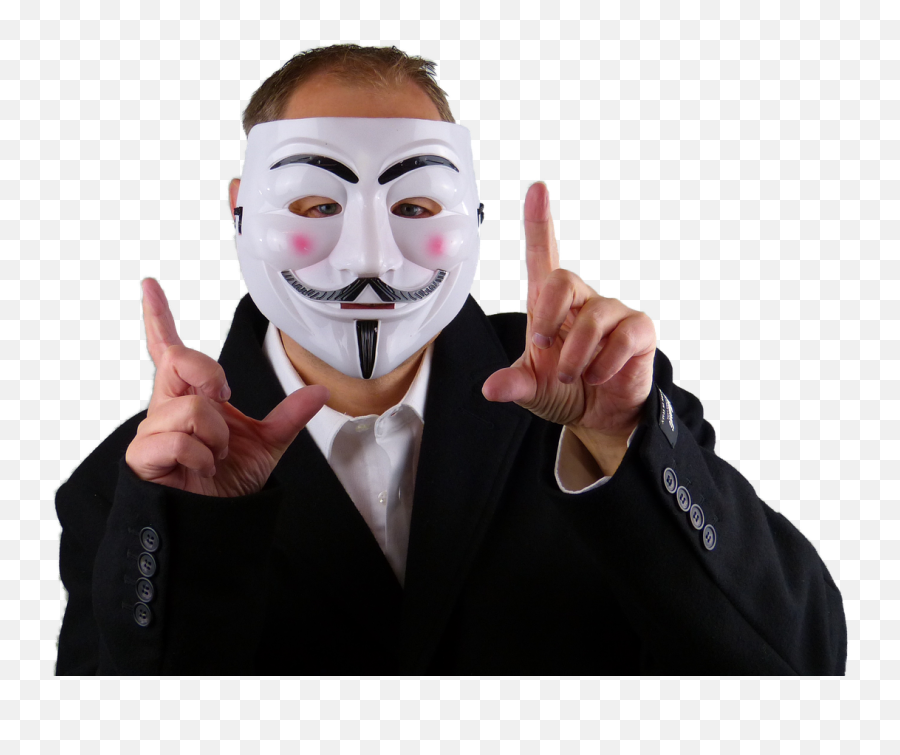 Guy Fawkes Mask - Free Photo On Pixabay Cara Com Mascara Png,V For Vendetta Png